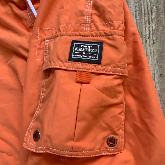 Tommy Hilfiger orange swim shorts - Picture 4 of 5